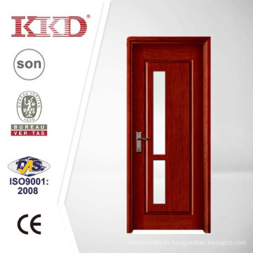 Puerta interior de madera maciza MJ-205 de Yongkang Zhejiang